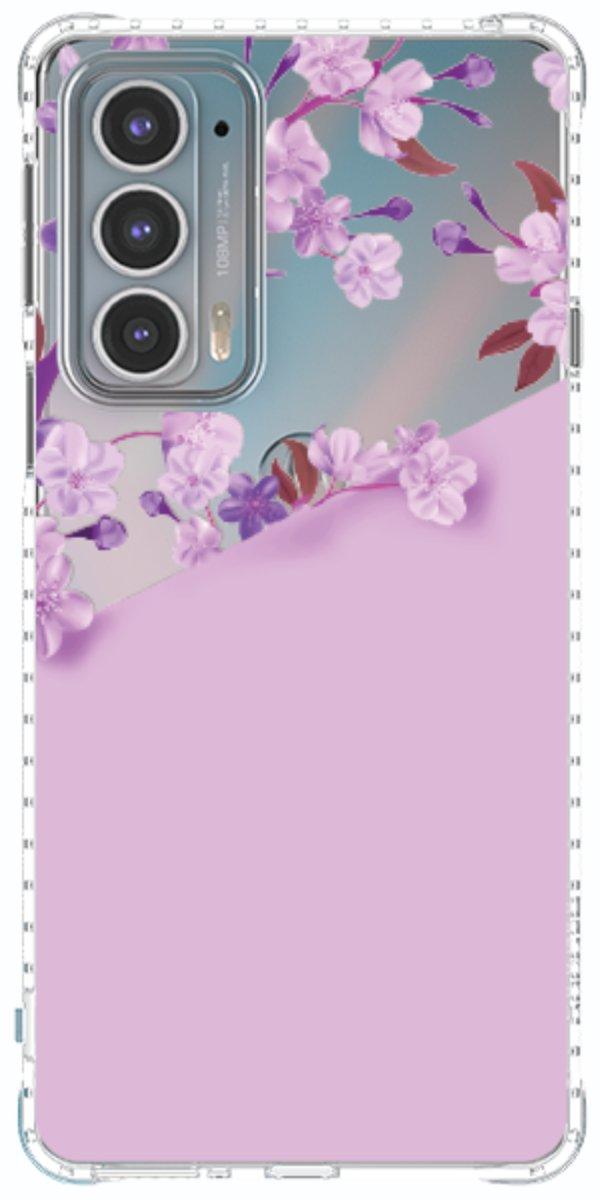 Capinha para Celular Flores Purpuras