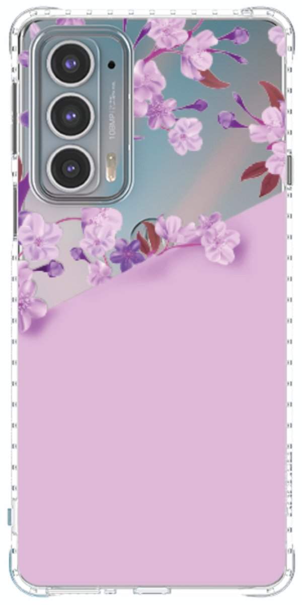 Capinha para Celular Flores Purpuras
