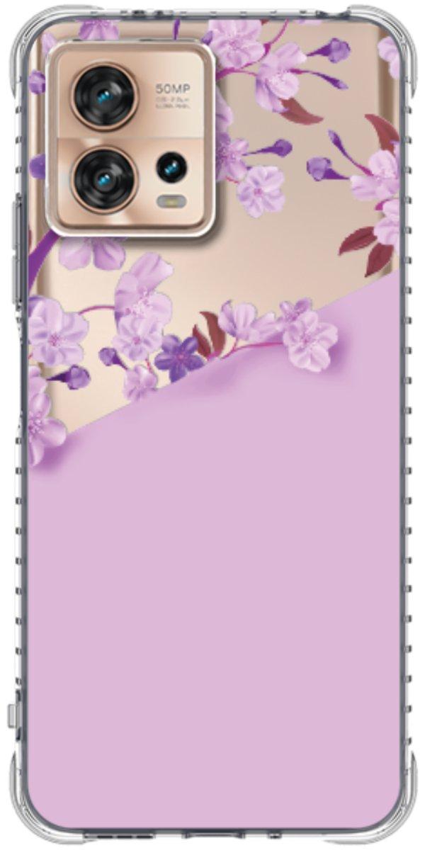 Capinha para Celular Flores Purpuras