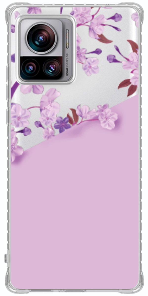 Capinha para Celular Flores Purpuras