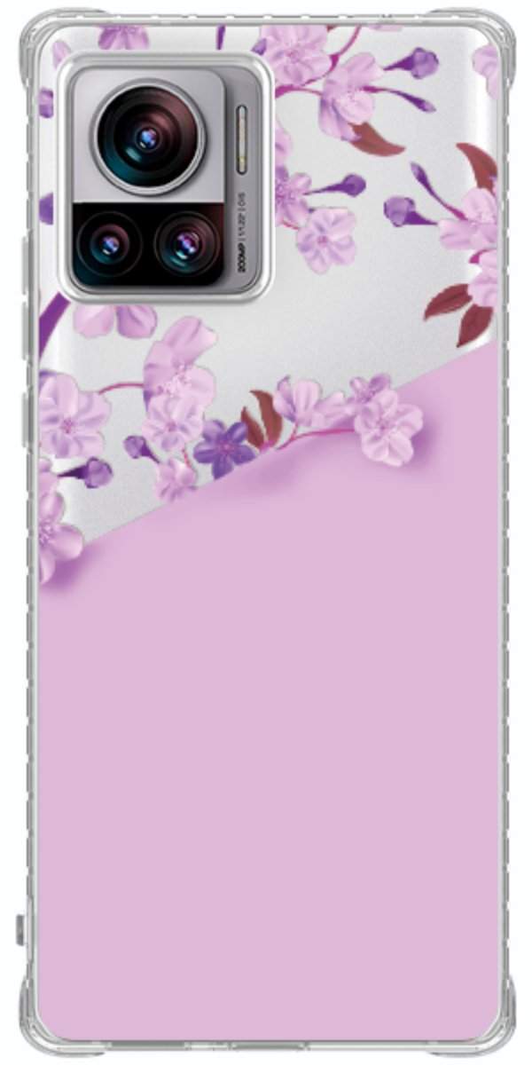 Capinha para Celular Flores Purpuras