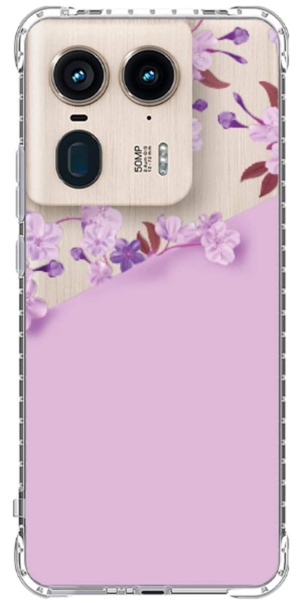 Capinha para Celular Flores Purpuras