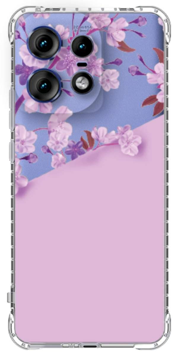 Capinha para Celular Flores Purpuras