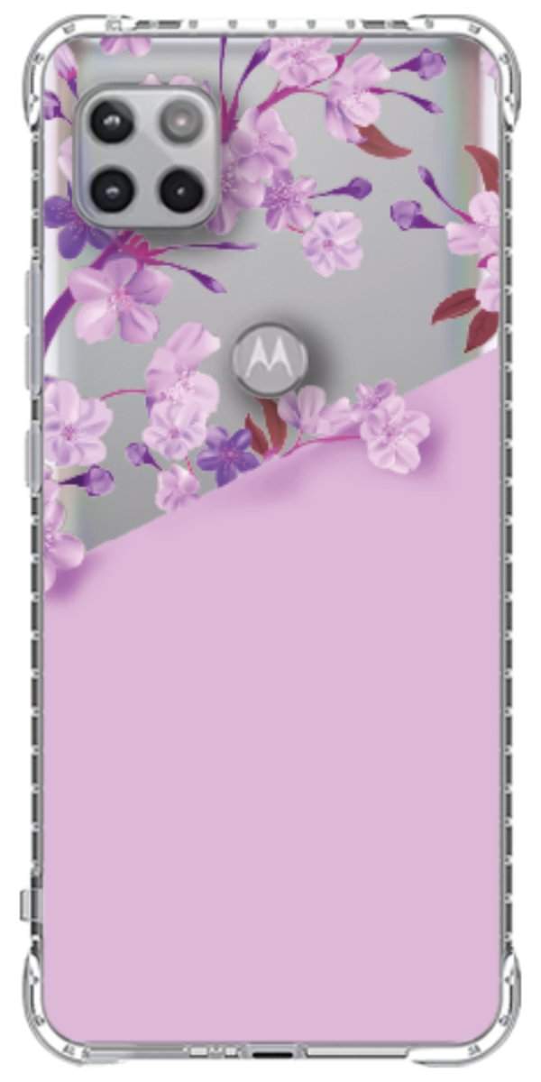 Capinha para Celular Flores Purpuras