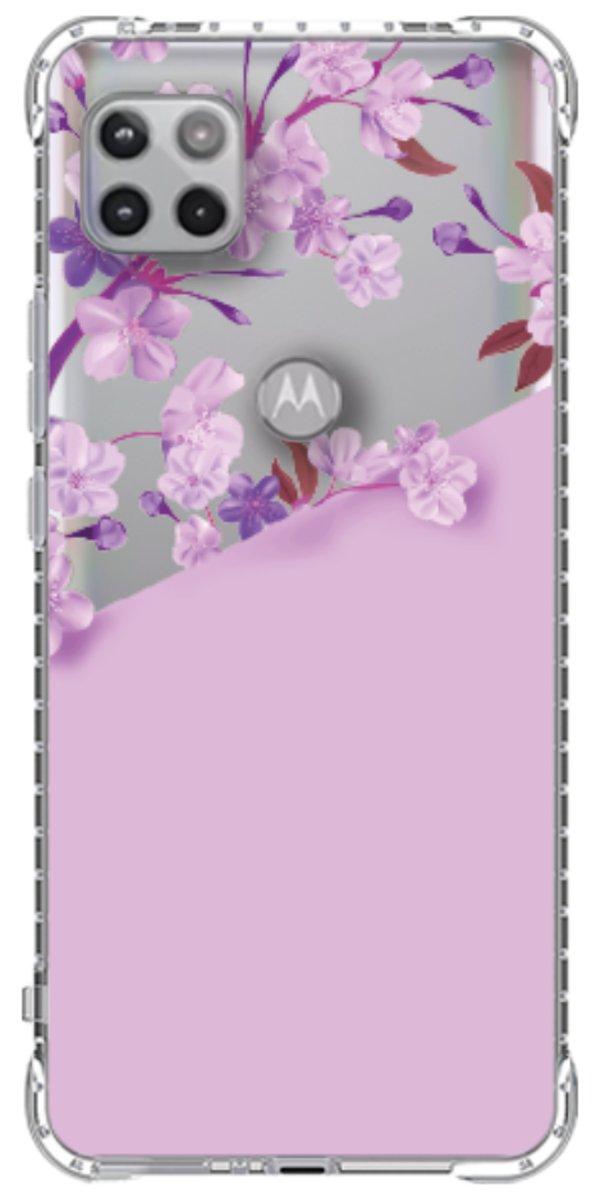 Capinha para Celular Flores Purpuras
