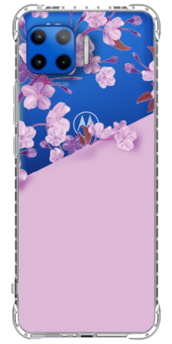 Capinha para Celular Flores Purpuras