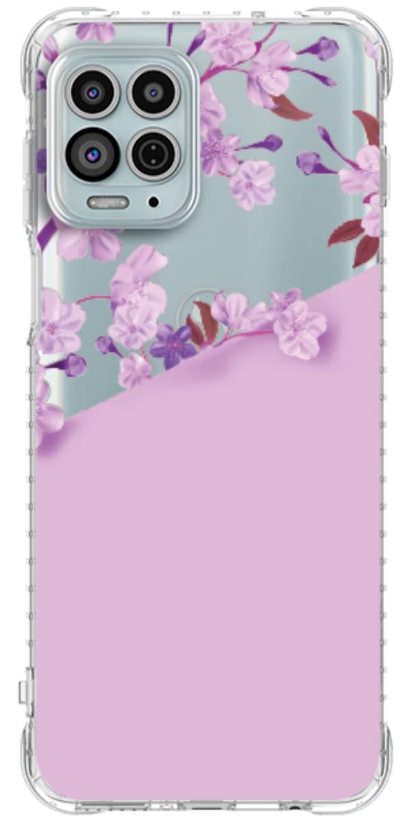 Capinha para Celular Flores Purpuras
