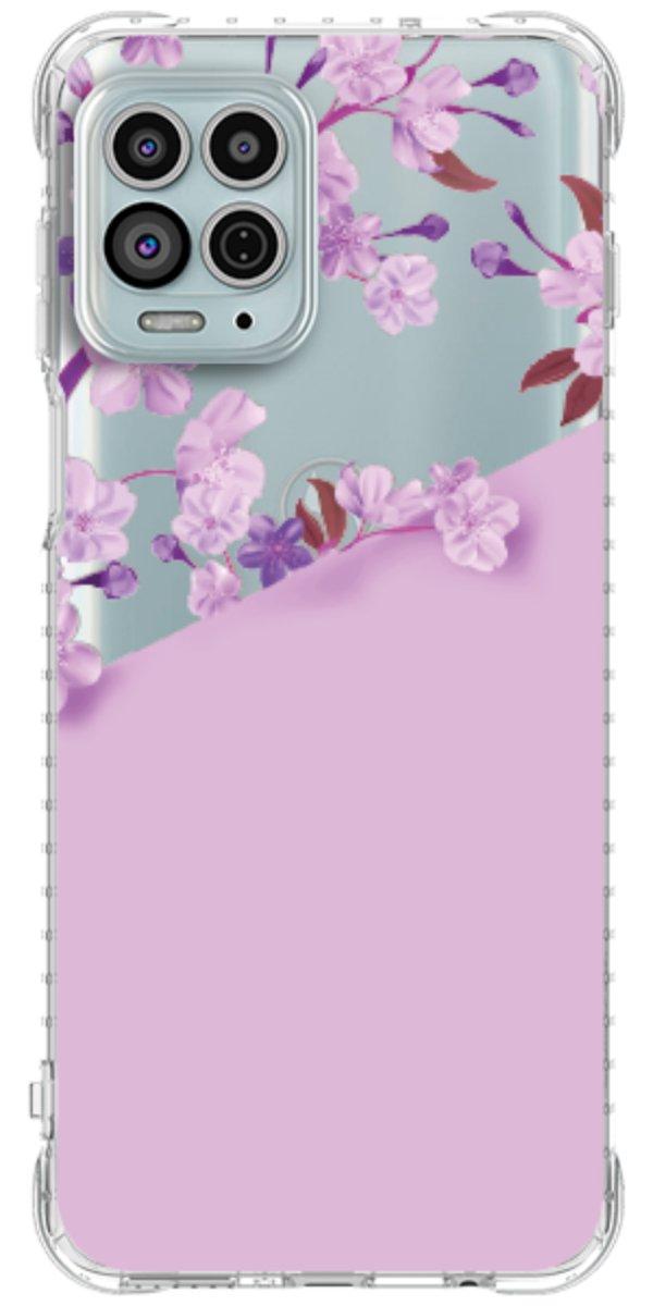 Capinha para Celular Flores Purpuras