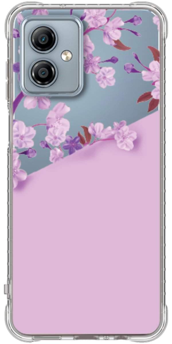 Capinha para Celular Flores Purpuras