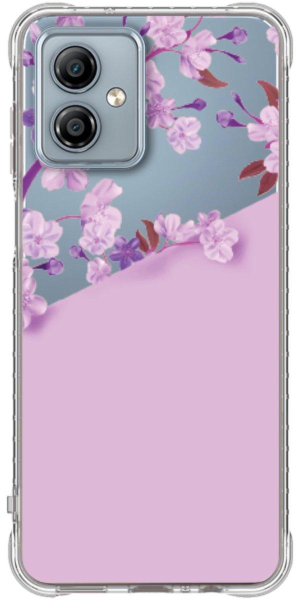 Capinha para Celular Flores Purpuras