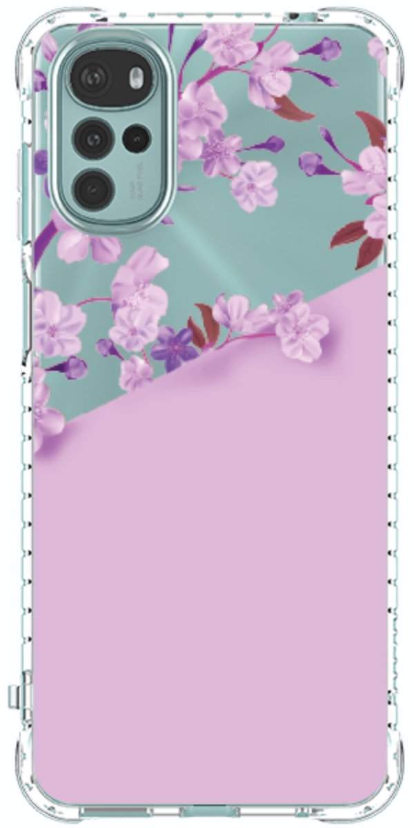 Capinha para Celular Flores Purpuras