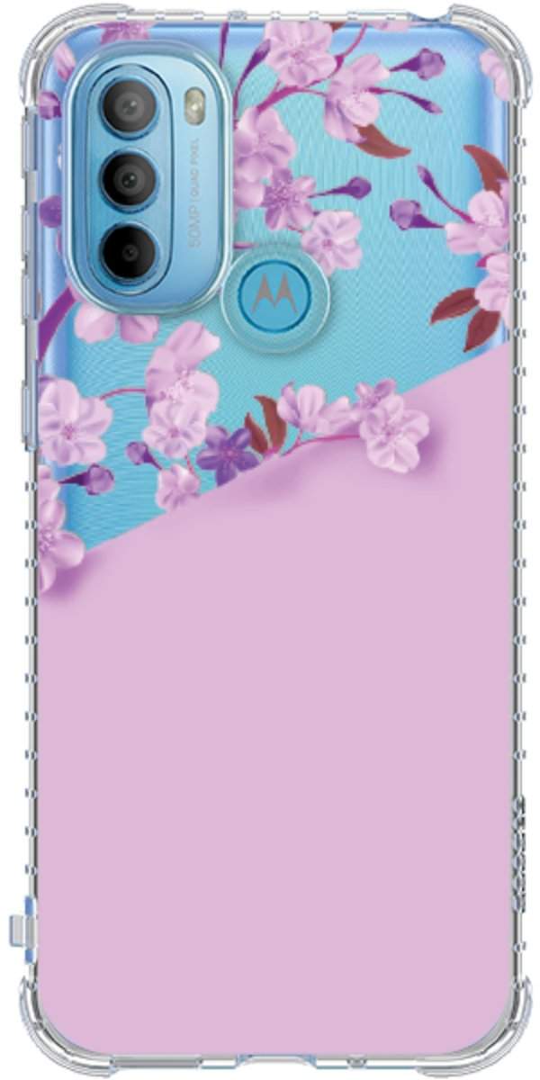 Capinha para Celular Flores Purpuras
