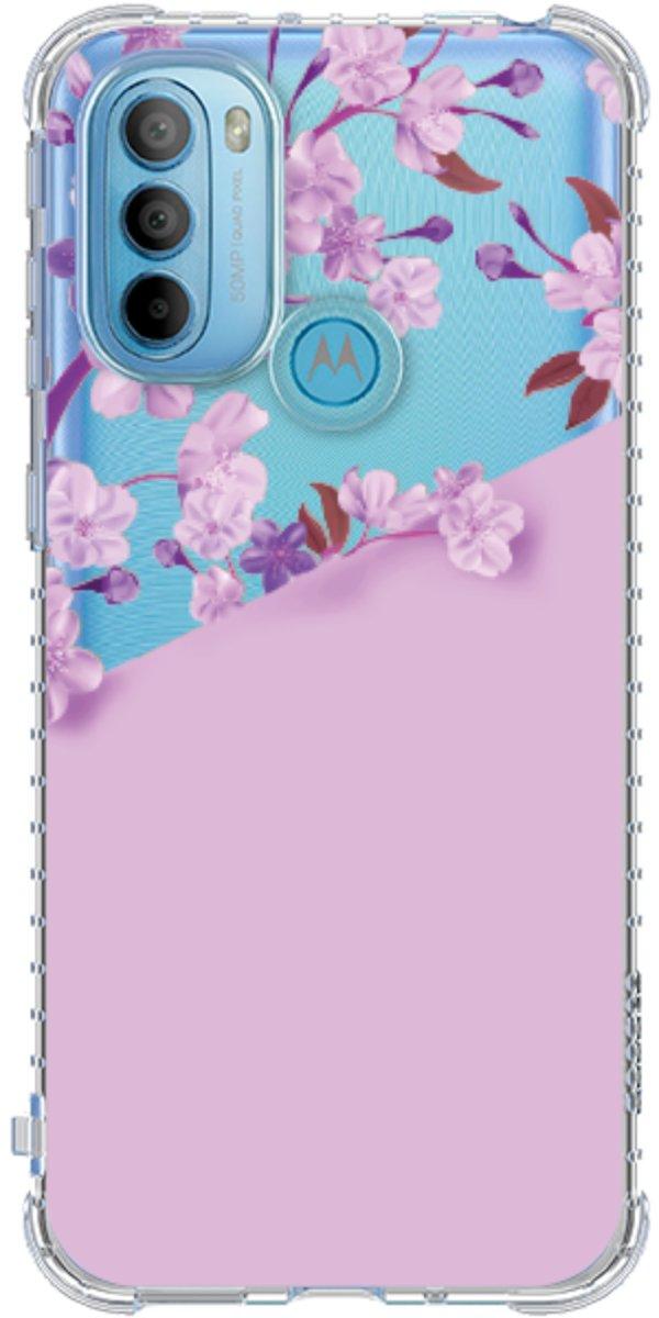 Capinha para Celular Flores Purpuras