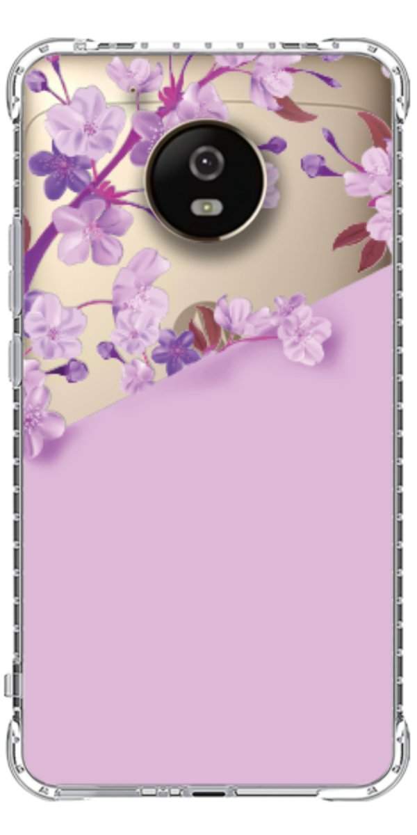 Capinha para Celular Flores Purpuras