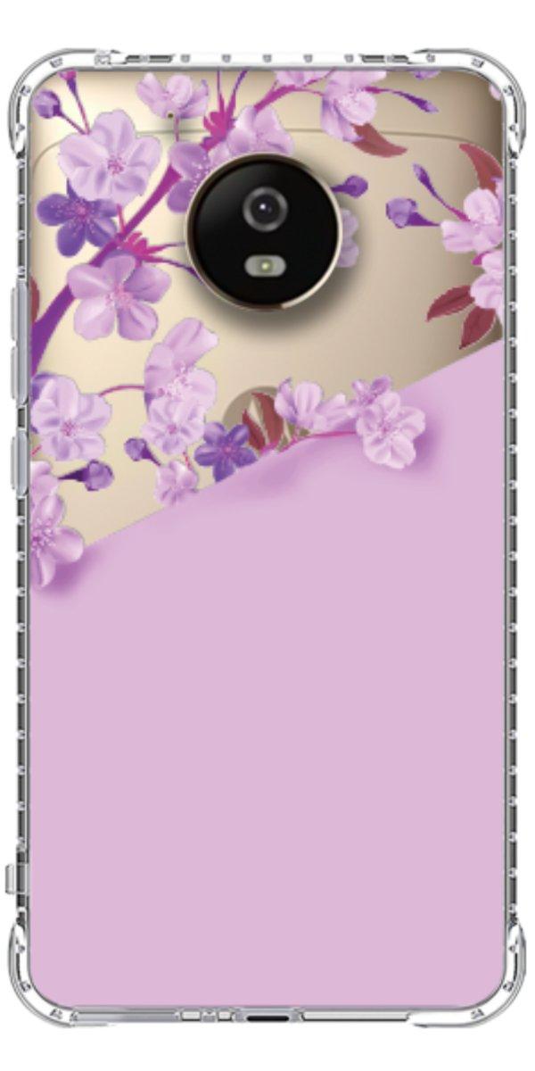 Capinha para Celular Flores Purpuras