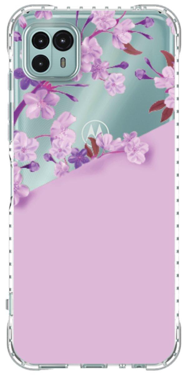 Capinha para Celular Flores Purpuras
