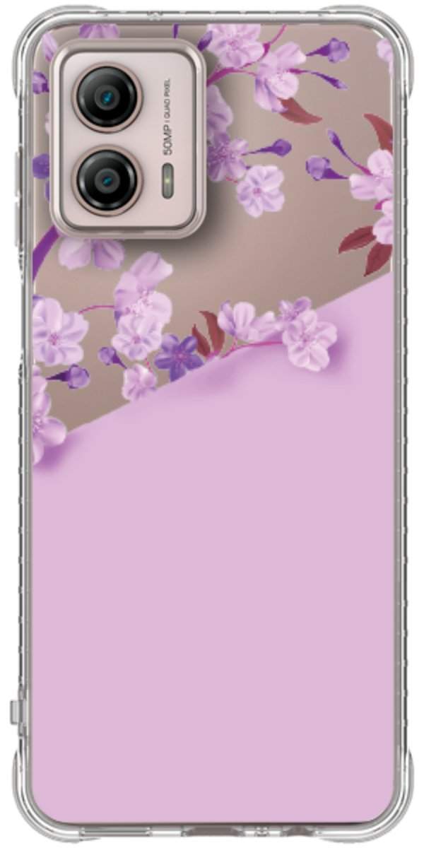 Capinha para Celular Flores Purpuras