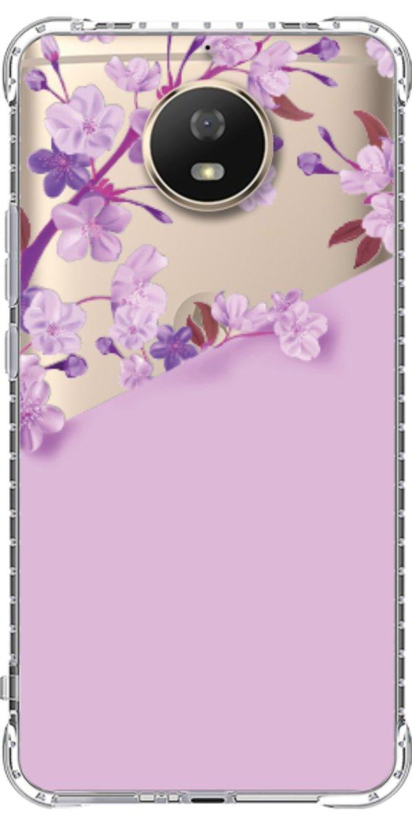 Capinha para Celular Flores Purpuras