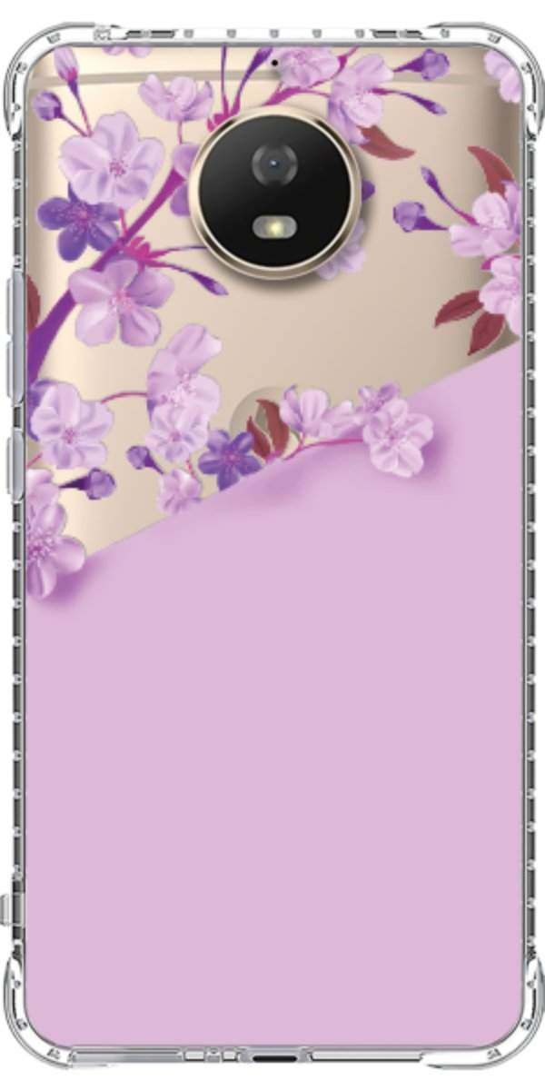 Capinha para Celular Flores Purpuras