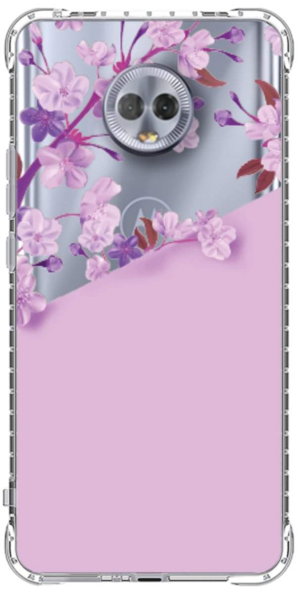 Capinha para Celular Flores Purpuras
