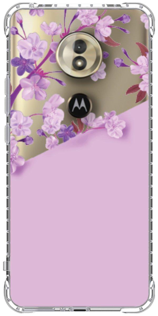 Capinha para Celular Flores Purpuras