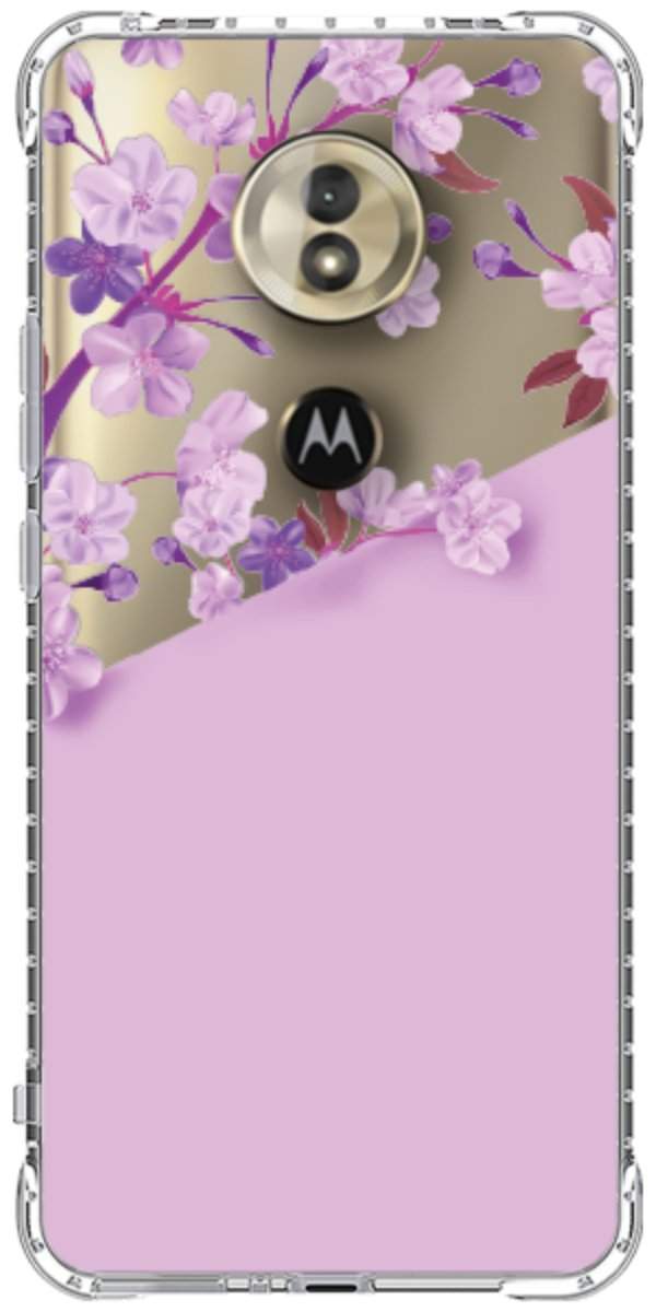 Capinha para Celular Flores Purpuras