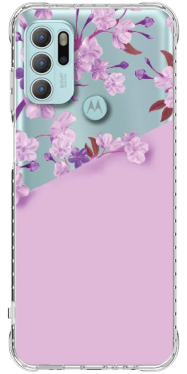 Capinha para Celular Flores Purpuras