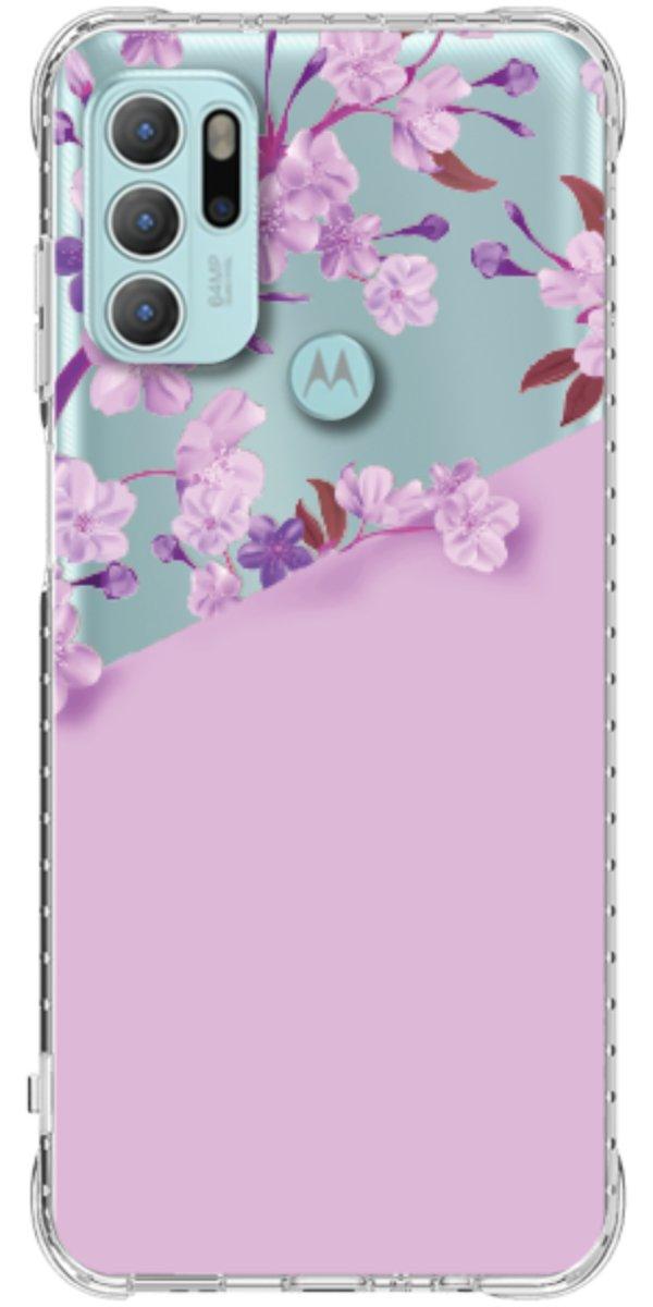 Capinha para Celular Flores Purpuras