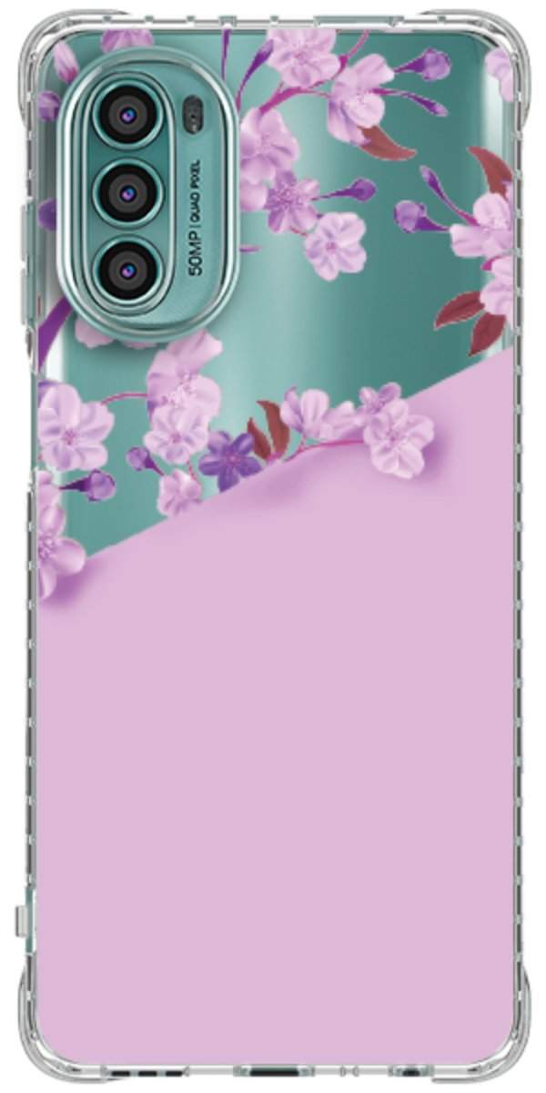 Capinha para Celular Flores Purpuras