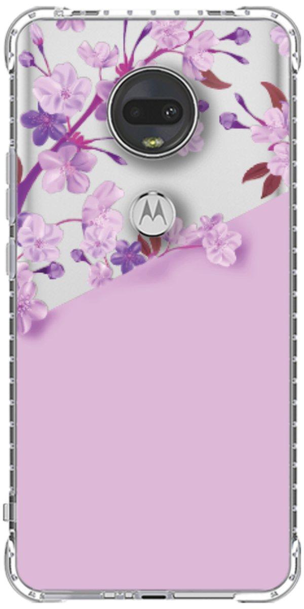 Capinha para Celular Flores Purpuras