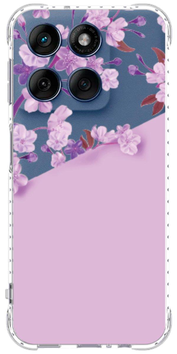 Capinha para Celular Flores Purpuras