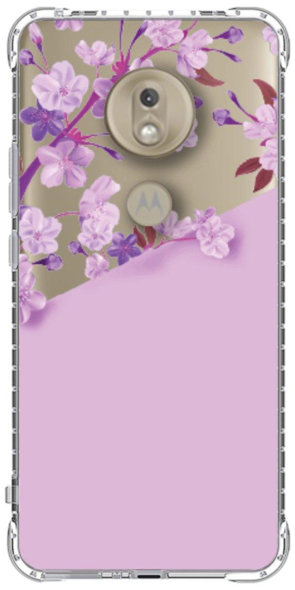 Capinha para Celular Flores Purpuras