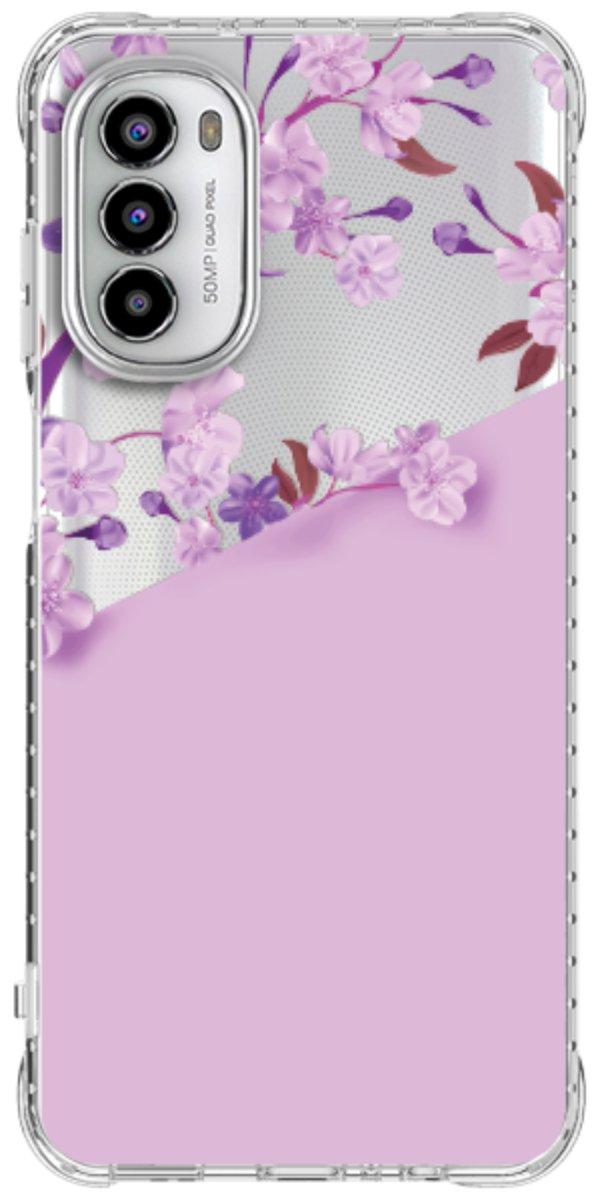 Capinha para Celular Flores Purpuras