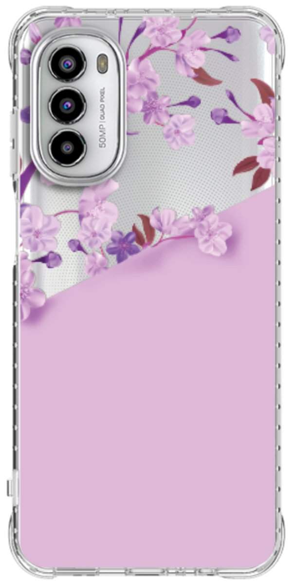 Capinha para Celular Flores Purpuras