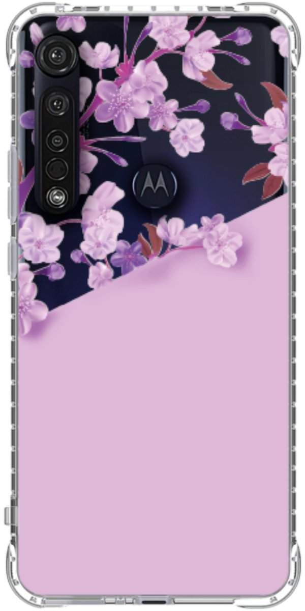 Capinha para Celular Flores Purpuras