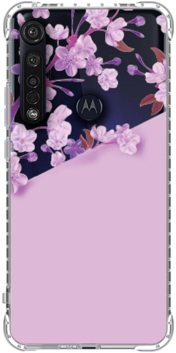 Capinha para Celular Flores Purpuras