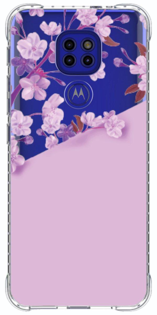 Capinha para Celular Flores Purpuras