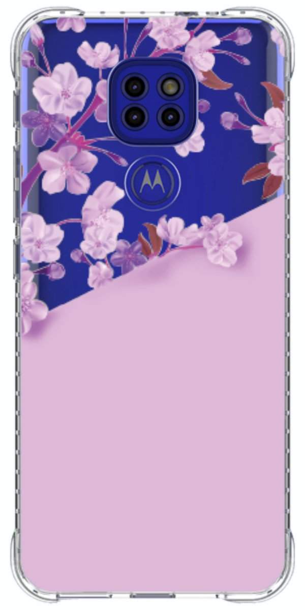 Capinha para Celular Flores Purpuras