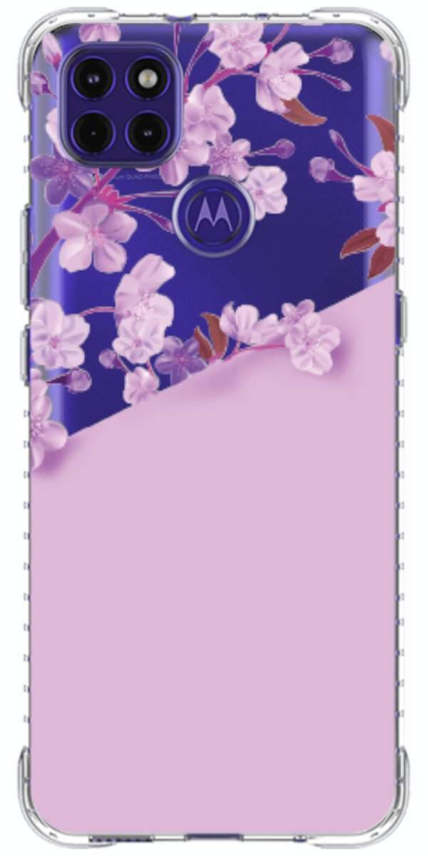 Capinha para Celular Flores Purpuras