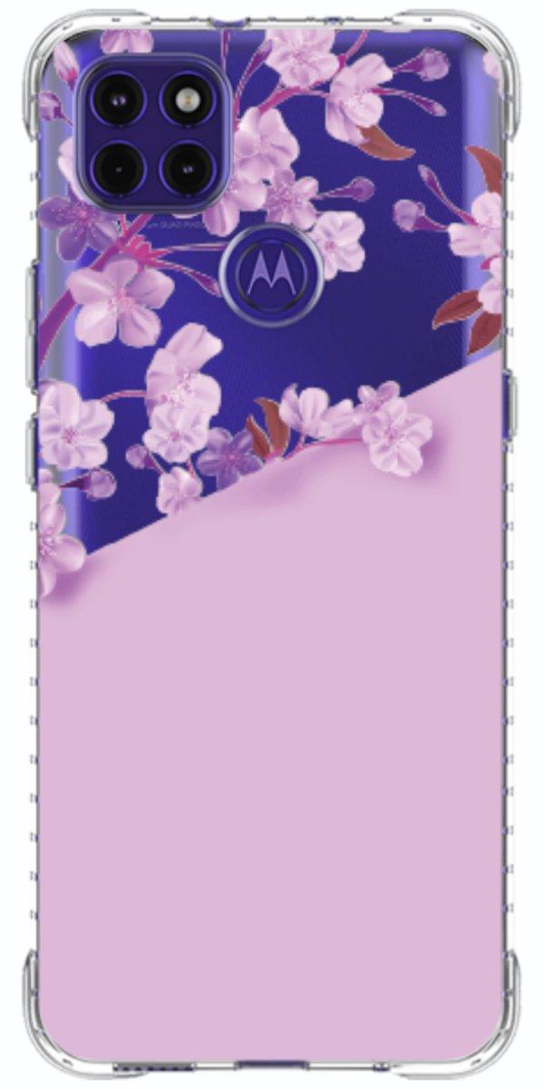 Capinha para Celular Flores Purpuras