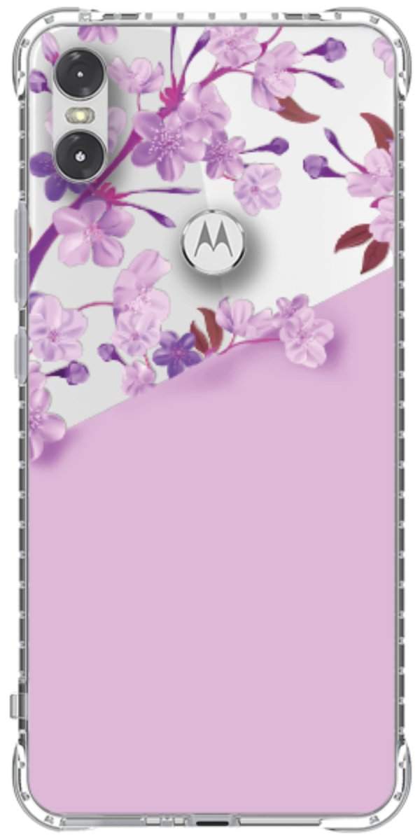 Capinha para Celular Flores Purpuras