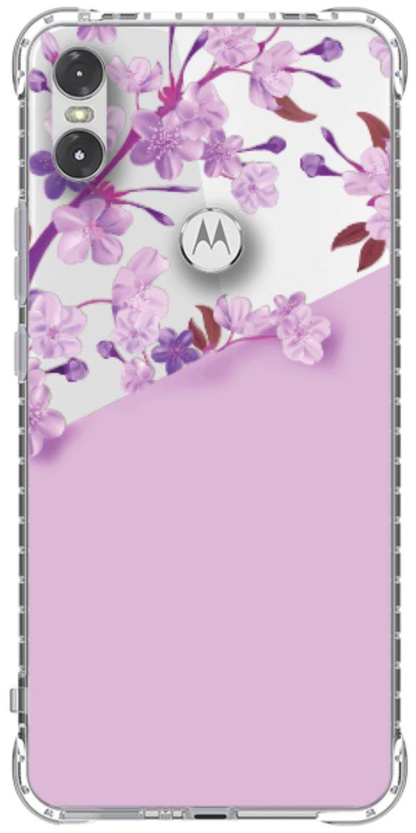 Capinha para Celular Flores Purpuras
