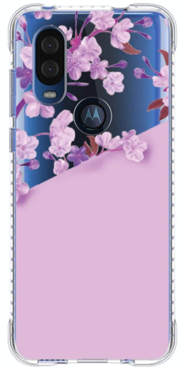 Capinha para Celular Flores Purpuras