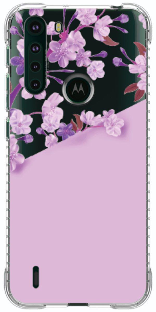 Capinha para Celular Flores Purpuras