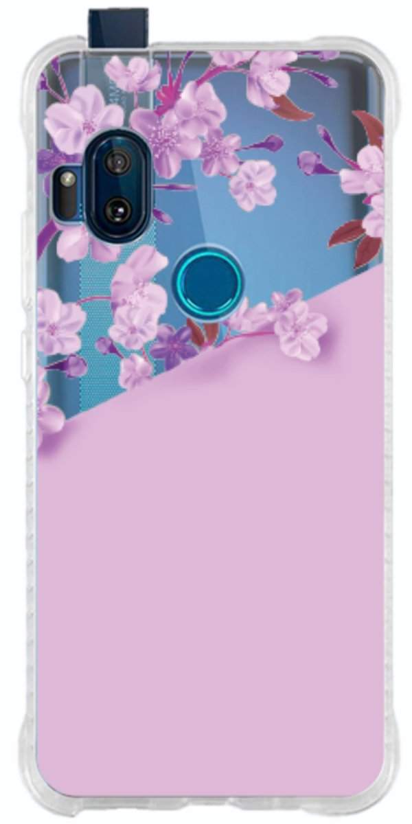 Capinha para Celular Flores Purpuras