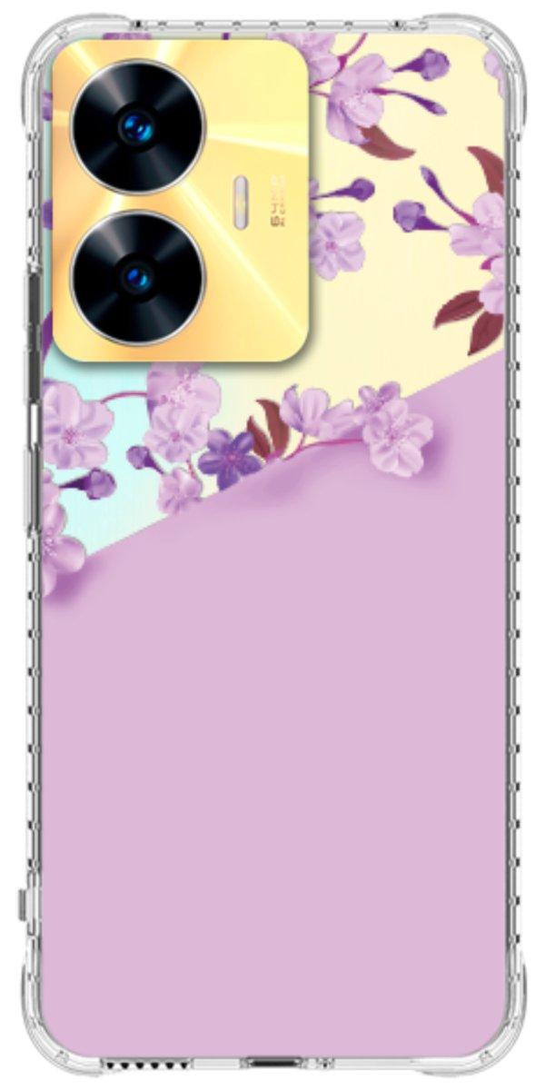 Capinha para Celular Flores Purpuras