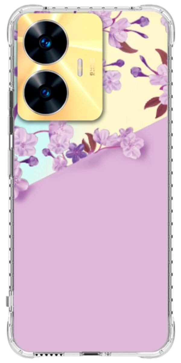 Capinha para Celular Flores Purpuras