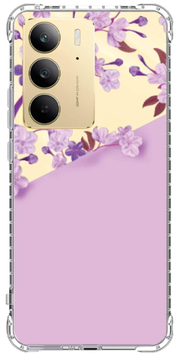 Capinha para Celular Flores Purpuras