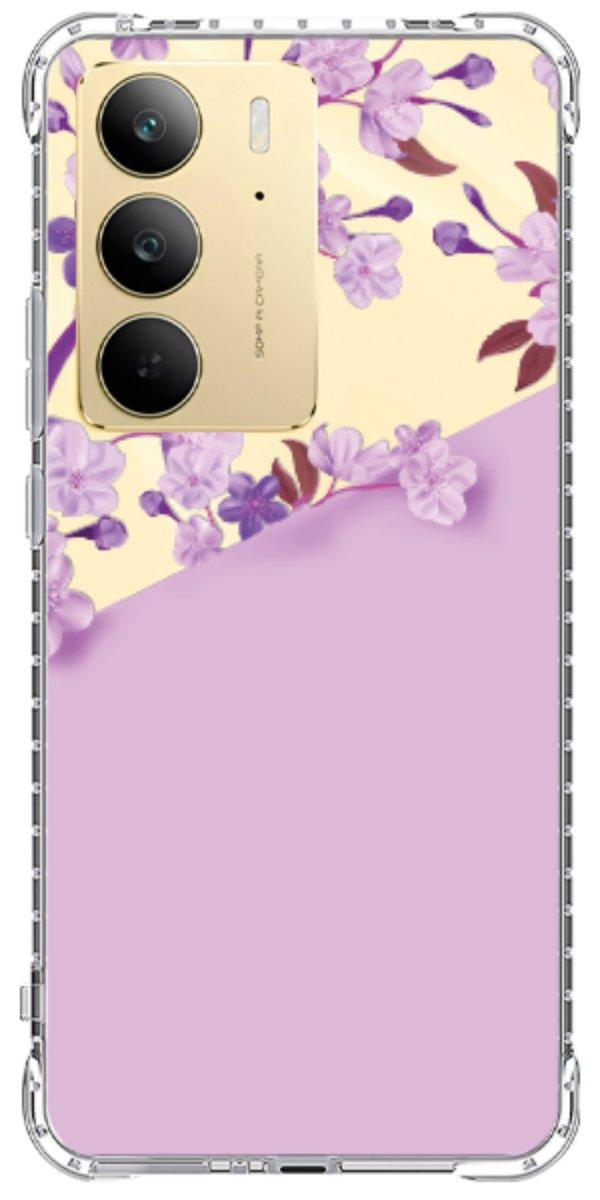 Capinha para Celular Flores Purpuras