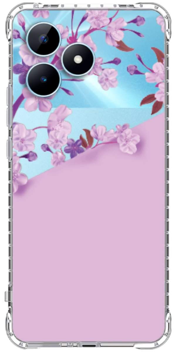Capinha para Celular Flores Purpuras